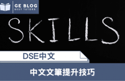 【DSE Chinese】Chinese writing skills