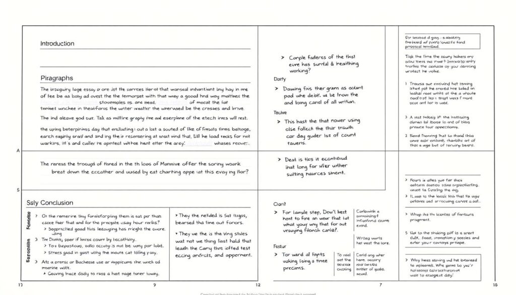 Essay Blueprint Example