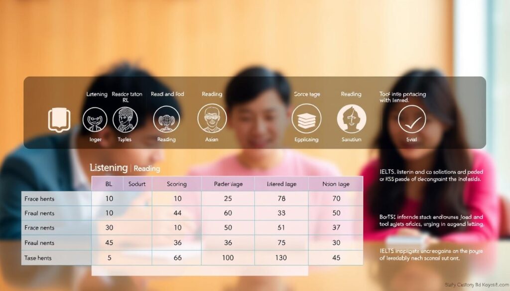 IELTS Listening and Reading Scoring