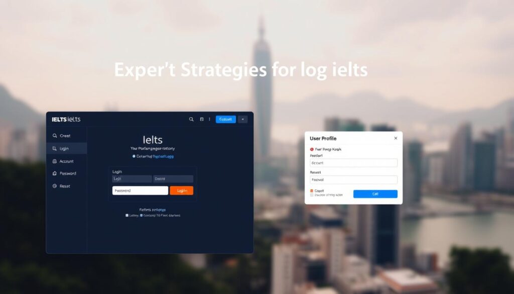 IELTS account management