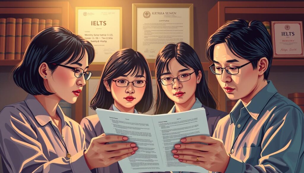 IELTS assessment criteria