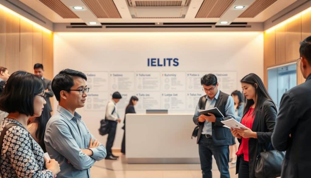 IELTS exam booking process
