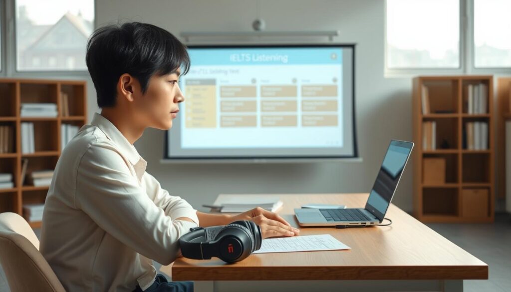 IELTS listening test format