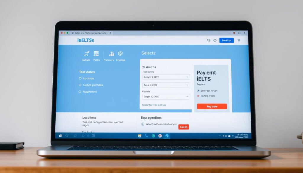 IELTS online test booking