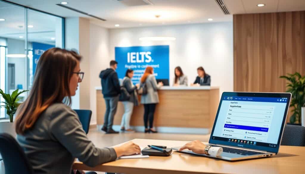 IELTS registration process