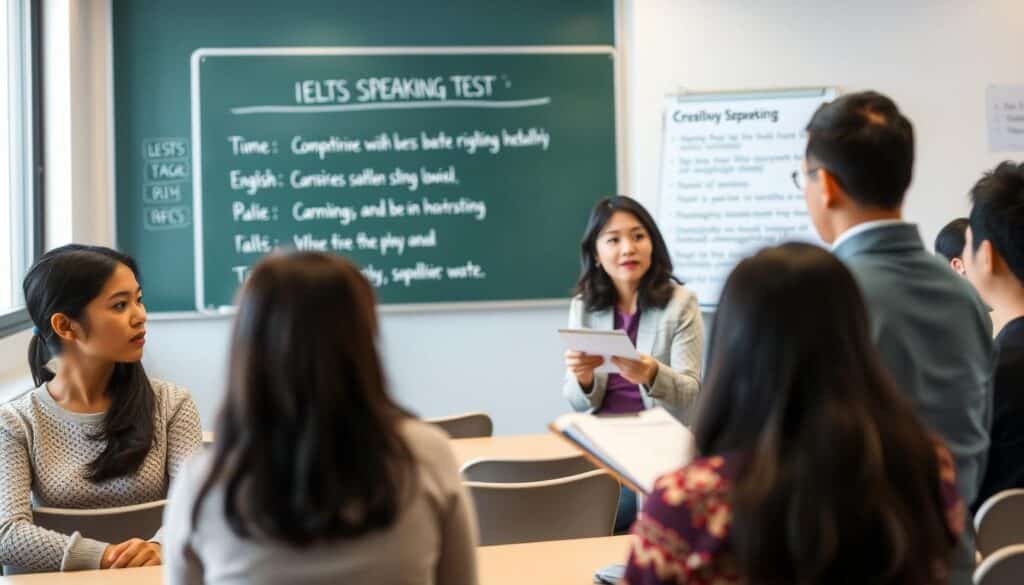 IELTS speaking test format