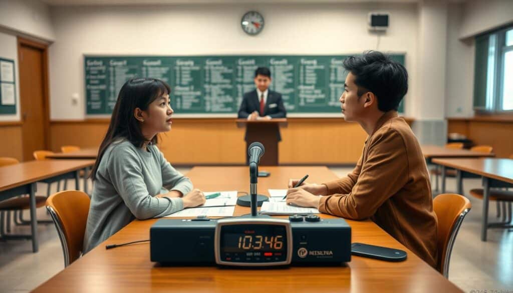 IELTS speaking test timing