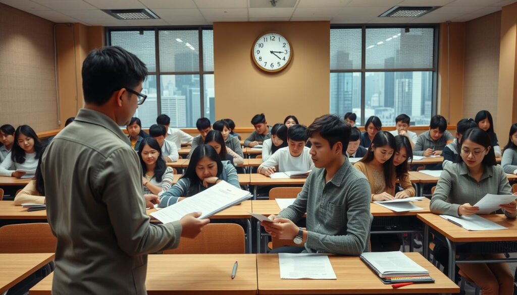 IELTS test day procedures