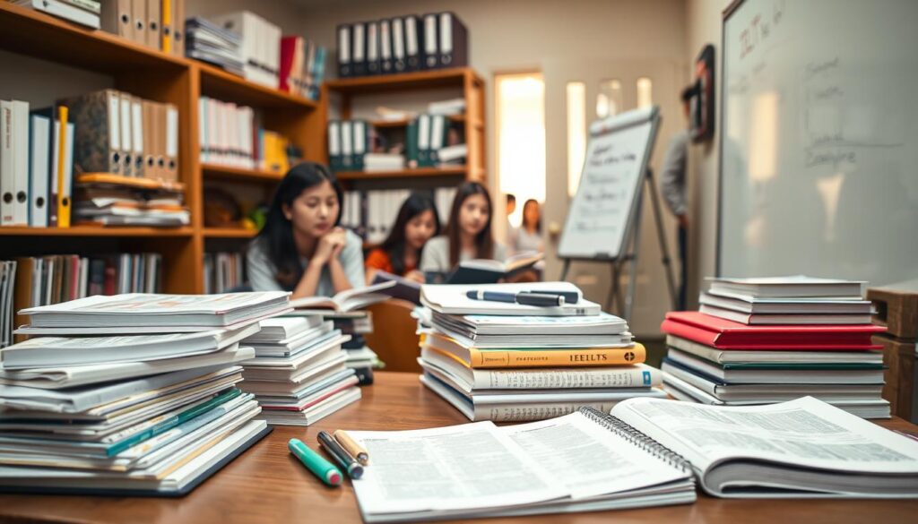 IELTS test preparation materials