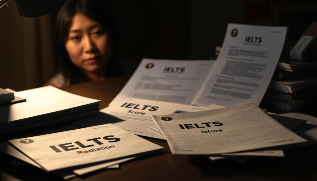 IELTS test results