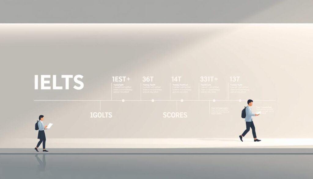 IELTS test results timeline
