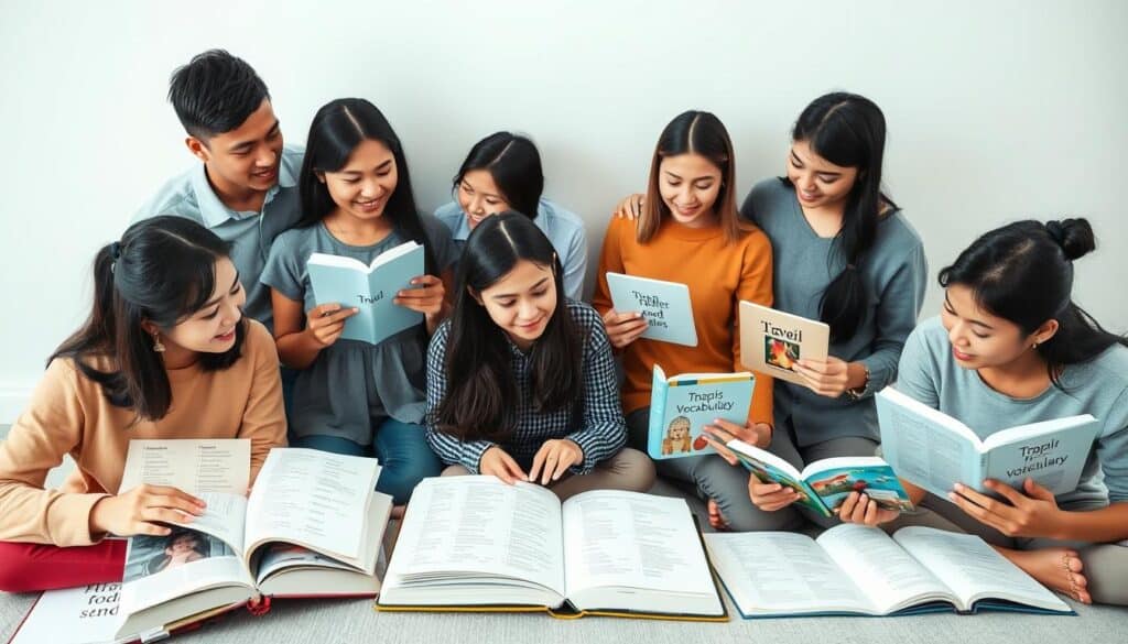 Topic-based vocabulary lists