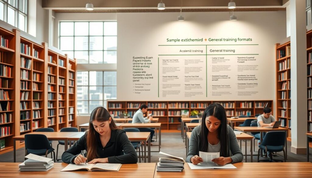 academic and general training formats