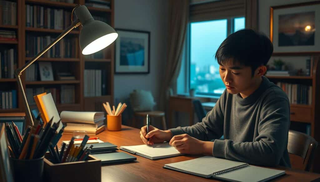 cue card preparation