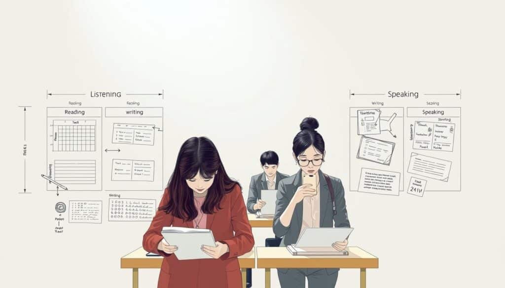 ielts test structure