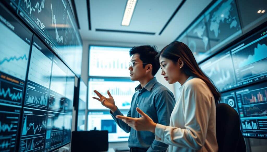 interpreting and comparing data trends