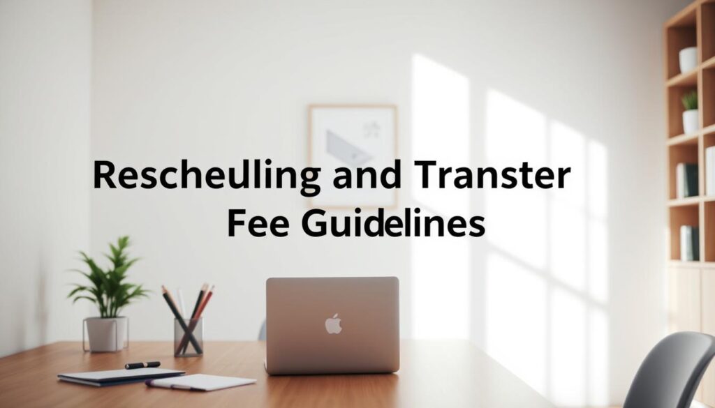 rescheduling guidelines