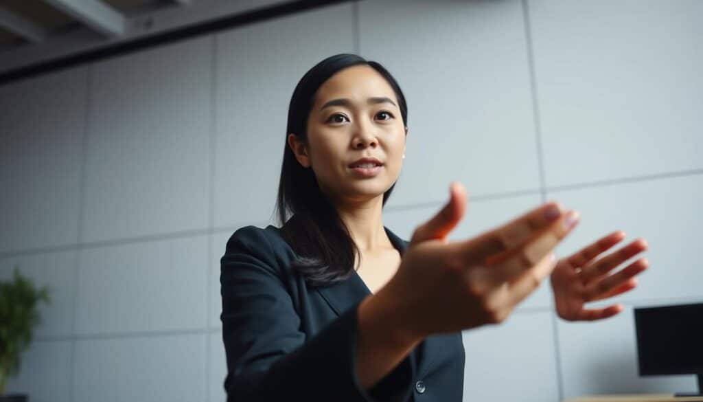 structured speaking response